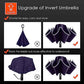 Inverted Umbrella Large Windproof Umbrellas for Rain Sun Travel Umbrella Compact with Reflective Stripe