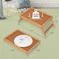 FSC 100% Bamboo Bed Trays (2 Count)