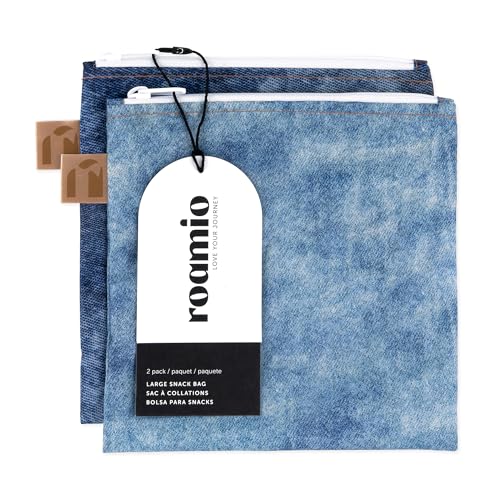 Roamio Reusable Sandwich and Snack Bags