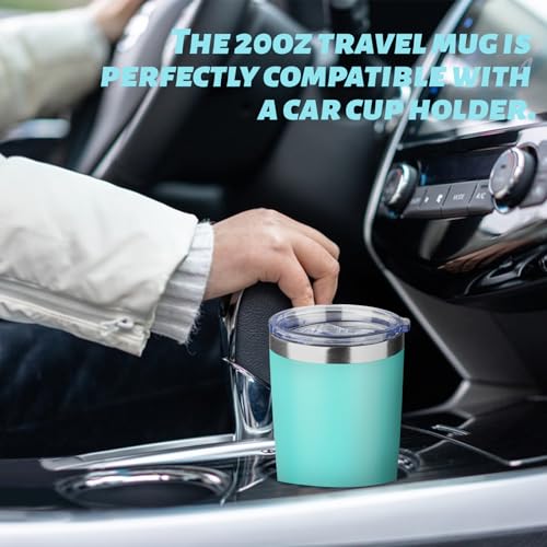 20oz Tumbler with Straw and Brush