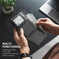 Pop up Card Wallet Minimalist Cash Wallets RFID Blocking Leather Smart Credit Card Holder with ID window for Men