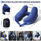 Travel Neck Pillow for Airplane Pillow Comfortably Supports Head