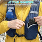 Foldable Small Hiking Backpack with 3 Strap Pockets