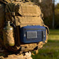 Tactical Molle Admin Pouch Utility Laser Cut EDC Tool Pouch Bag Horizontal Modular Pouches Include US Flag Patch and Keychain