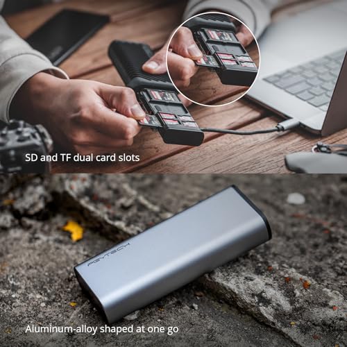 UHS-II SD4.0/Micro SD Card Reader Holder TF Memory Card Reader Case