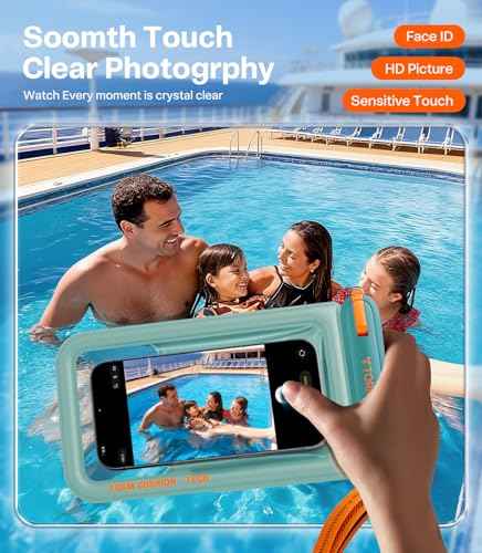 IP68 Waterproof Phone Pouch Floating with Double Space 7.0"