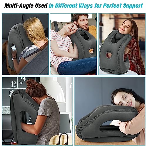 Inflatable Travel Pillows for Airplanes