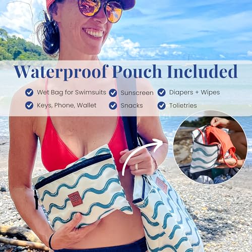 Large Beach Tote Set for Moms & Families