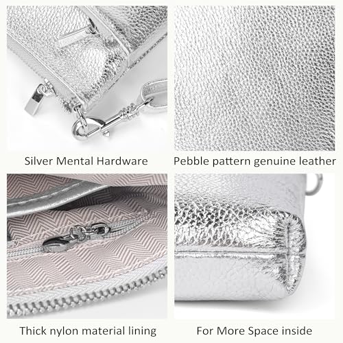 Genuine Leather Small Crossbody Bags for Women Travel Leather Purse