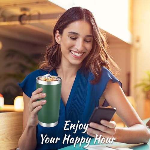 20 oz Tumblers Bulk Stainless Steel Tumbler with Lid (6 Count)