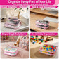 Clear Hard Shell Zipper Cases (3 Count)