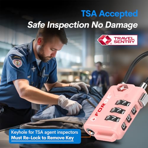 TSA Approved Cable Luggage Locks