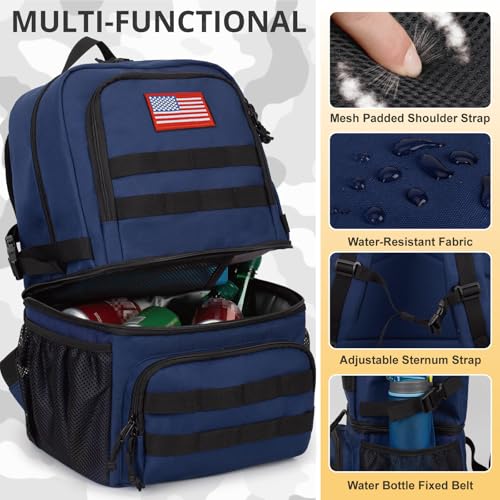 Tactical Double Deck Cooler Backpack for Men