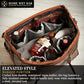 Graham Whiskey Bottle Carrier and Weekender Travel Bag (6 Count)