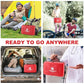 410 Piece Waterproof Hard Shell First Aid Kit (410 Count)