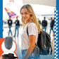 Travel Pillow with Chin Strap for Different Seats