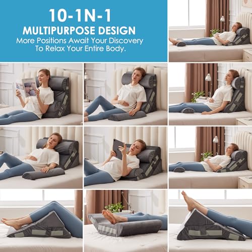 Wedge Pillow Set for After Surgery (4 Count)