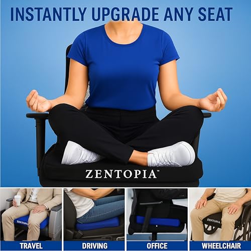 Gel and Memory Foam Seat Cushion