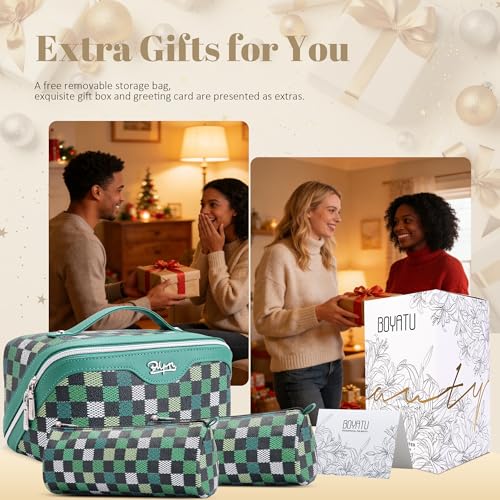 Travel Makeup Bag Organizer Cosmetic Bag (3 Count)