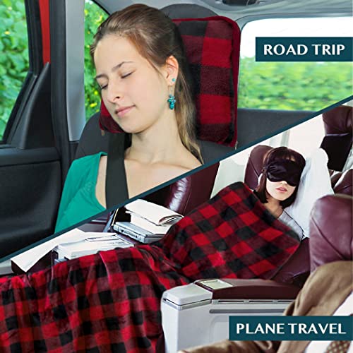Travel Blanket Pillow