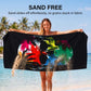 2 Pack Microfiber Beach Towels Oversized 71x32 Black Skull Mandala (2 Count)