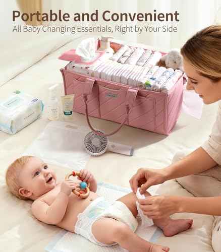 Extra Large Diaper Caddy Organizer