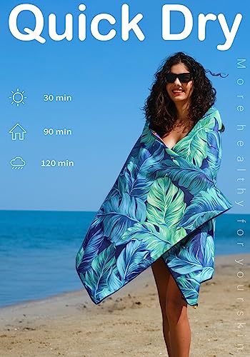 Microfiber Beach Towel (4 Count)