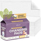 Organic Cotton Enhanced Disposable Changing Pad Liners (100 Count)