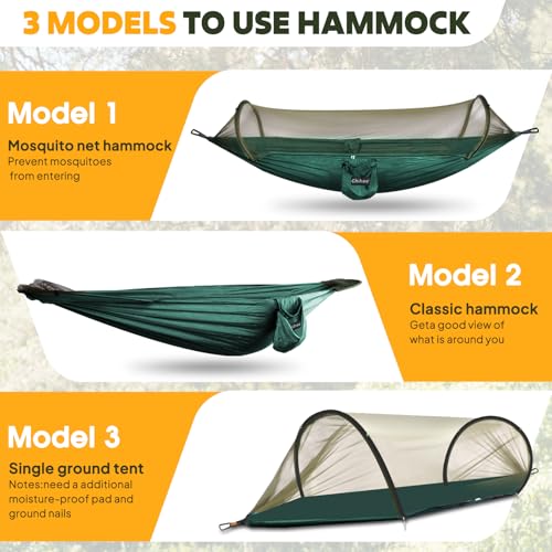 Ultra Light Travel Camping Hammock Pop