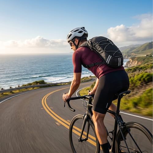 Lightweight Hydration Backpack 2L Water Bladder Pack