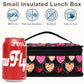 Small Lunch box Insulated Soft Bag Mini Cooler Back to School Thermal Meal Tote Kit for Kids