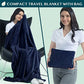Travel Blanket Pillow