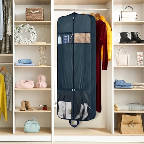 Garment Bags for Travel Dress Travel Bag for Closet Storage 60 in