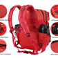 Military Tactical Backpack for Men and Women 45L Army 3 Days Assault Pack Bag Large Rucksack with Molle System Red