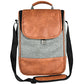 2 Bottle Wine Set Leather Insulated Bag As Gift