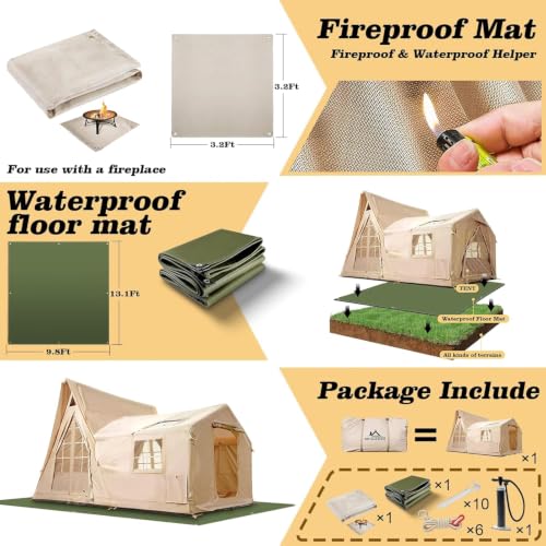 135 SqFt Large Inflatable Tent House