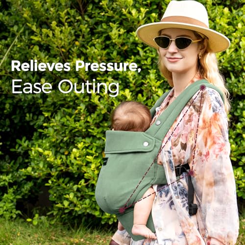 Baby Carrier with Natural Cotton Linen