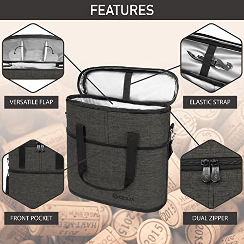 3 Bottle Wine Carrier Tote