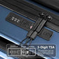 Carry On Luggage with Front Pocket & USB Port