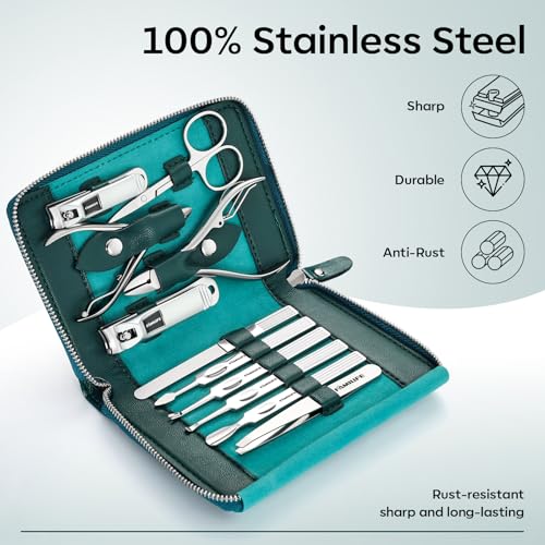Stainless Steel Manicure Set 11 (11 Count)