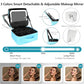 Travel Makeup Bag Cosmetic Bag with Lighted Mirror