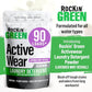 Active Wear Laundry Detergent Powder Lavander Mint 90 Loads (45 Ounce)