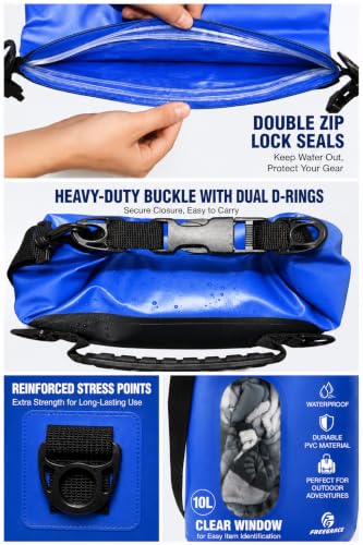 Waterproof Dry Bag with Double Zip