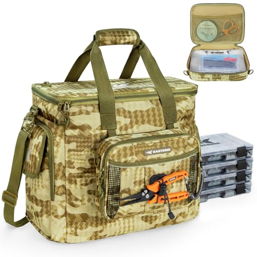 BaitSpace Tackle Bag with Removable Bait Binder