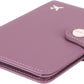 ZOPPEN Passport Holder Women, Passport Cover Travel Wallet Rfid Blocking Passport Wallet Cover Case Travel Essentials Document Organizer, Elegant Purple