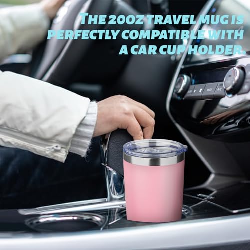 20oz Tumbler with Straw and Brush