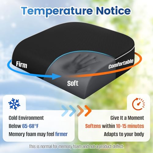 Seat Cushion for Tailbone Pain Relief