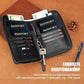 Lorenzo Full Grain Leather Family Passport Wallet for 4