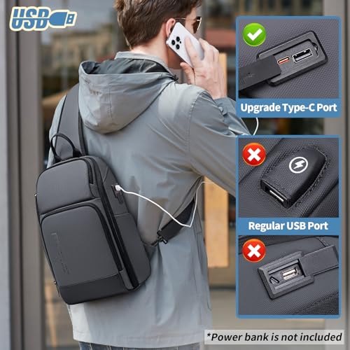 Crossbody Sling Bag for Men