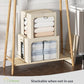 4 Pack Clothes Storage Bins with Metal Frame (4 Count)